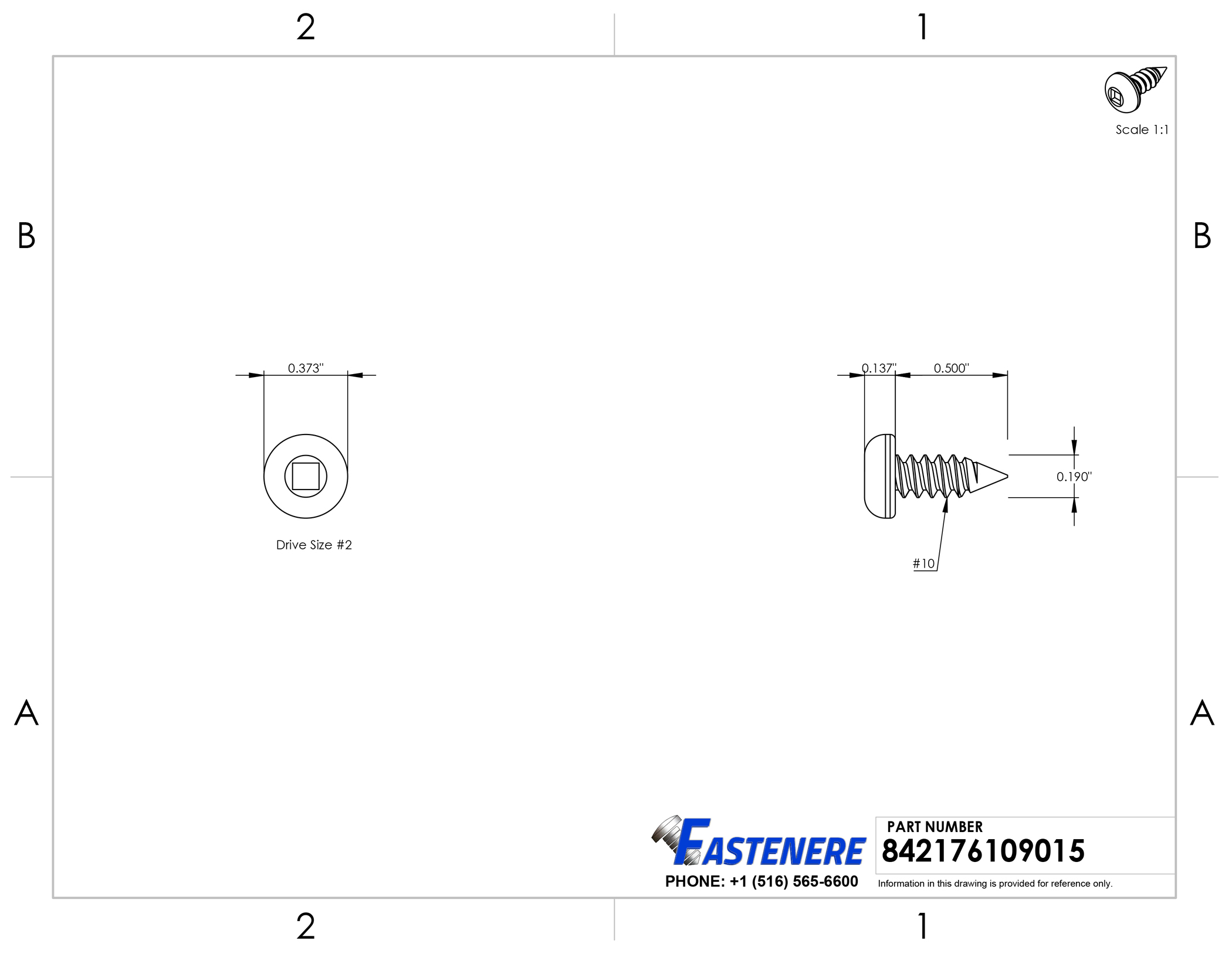 Square Drive Pan head Sheet Metal Screws Self Tapping Stainless Steel Dimensions